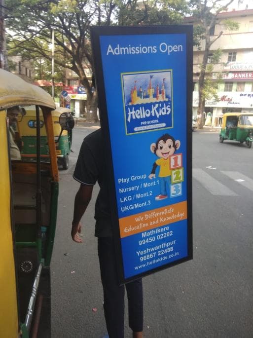 Bus Shelter Branding